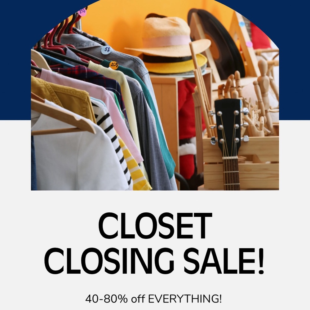 CLOSET CLOSING SALE! FAST SHIPPING! BUNDLE DEALS! FREEBIES! MOVING END OF SUMMER